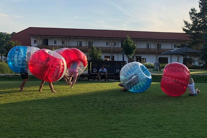 Prague Private Bubble Soccer Activity - Key Points