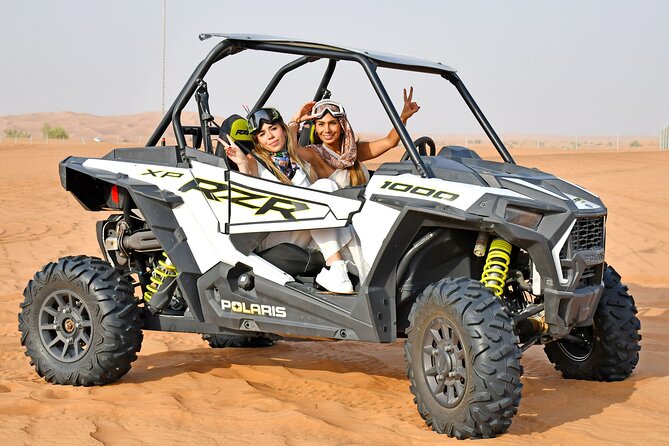 Premium Desert Excursion With Dune Buggy Camel Ride & BBQ Dinner