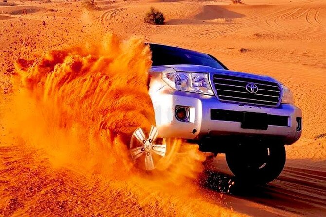 Premium Desert Safari Dubai Tour Package, BBQ Dinner, Sandboarding, Camel Ride - Key Points