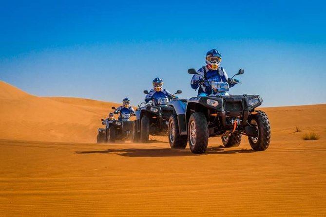 Premium Desert Safari, With Quad Bike BBQ Dinner, With 3 Shows - Key Points