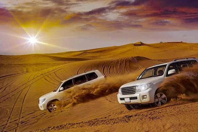 Premium Private Desert Safari by 4x4 Vehicle With BBQ Dinner - Key Points