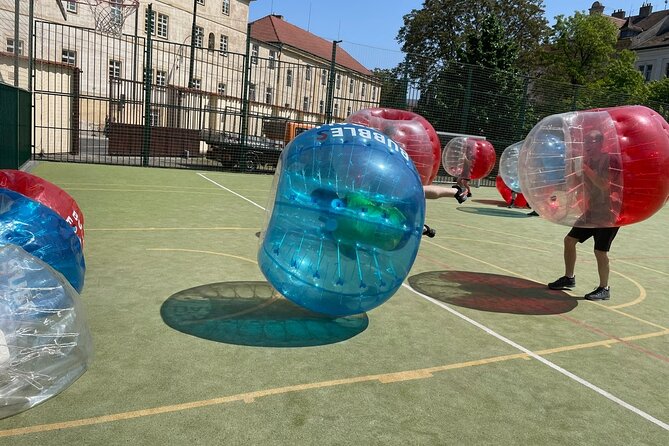 Private Bubble Football Activity in Prague - Key Points