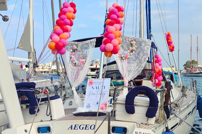 Private Full-Day Bridal Shower Hen Do Boat Cruise in Kos - Key Points