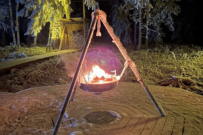 PRIVATE Glass Igloo Dinner Under Northern Lights - Magical Setting: Glass Igloo in Lapland