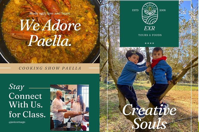 Private Paella Master Class at Olivos Farm - Key Points