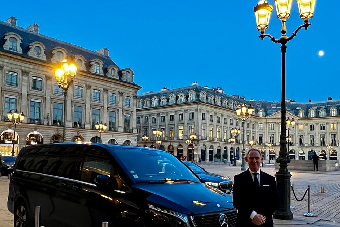 Private Transfer by Luxury Mercedes From PARIS to CAEN With Cab-Bel-Air - Key Points