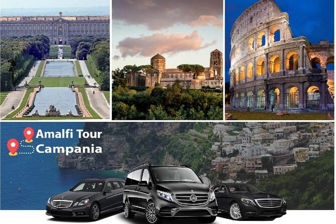 Private Transfer Naples Positano or Praiano or Vice Versa, via Pompei or Cantina - Key Points