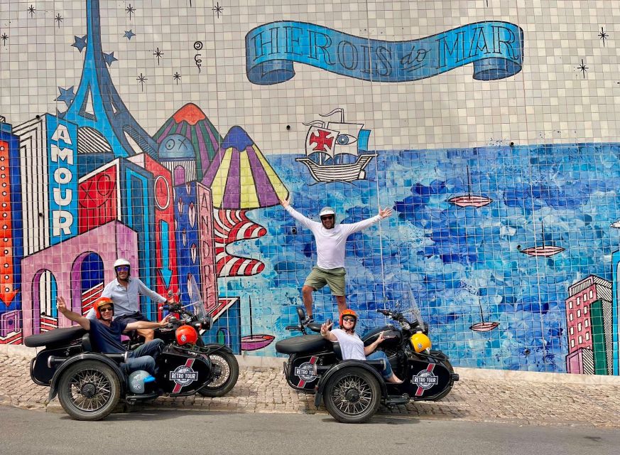 Private Visit to Lisbon, Street-Art and Side-Car Vintage - Key Points