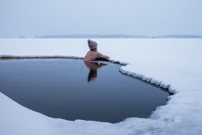 private wooden heated sauna and ice swimming Private Wooden Heated Sauna and Ice Swimming