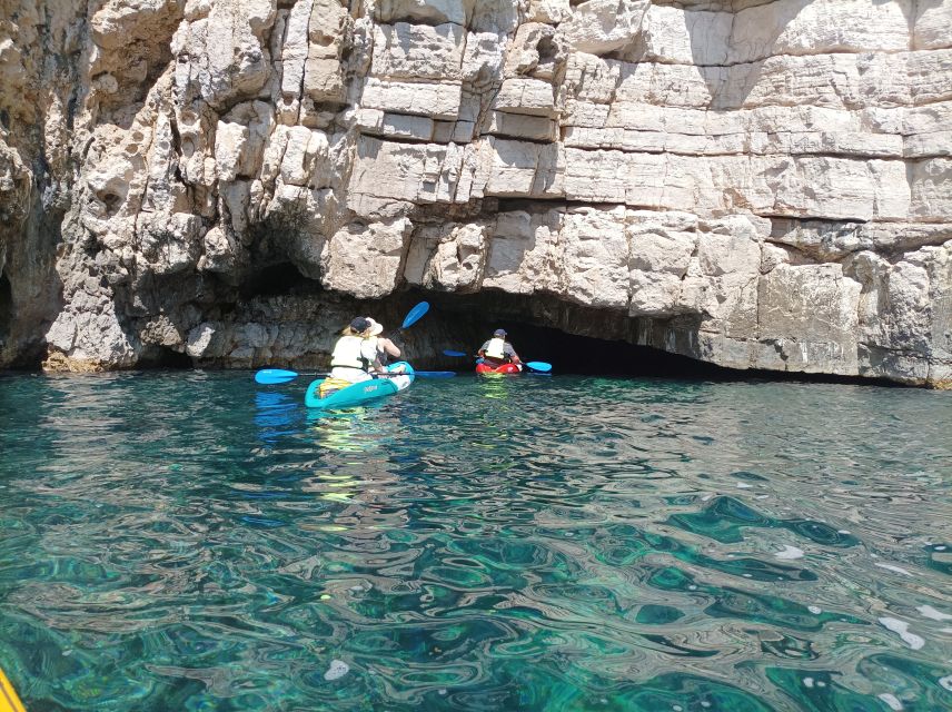 Pula: Blue Cave Kayak Tour With Swimming and Snorkeling - Key Points