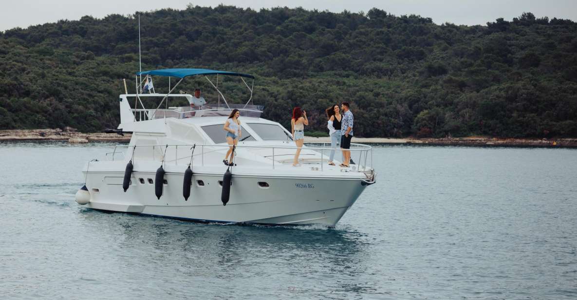 Pula: Charter Boat Tour on Yacht With Skipper - Key Points