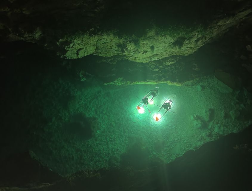 Pula: Clear Kayak Cave and Islands Guided Tour at Night - Key Points