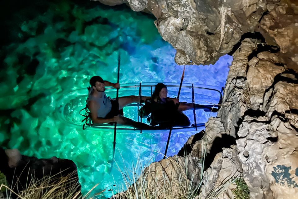 Pula: Night-Time Sea Kayaking Tour in Transparent Kayak - Key Points