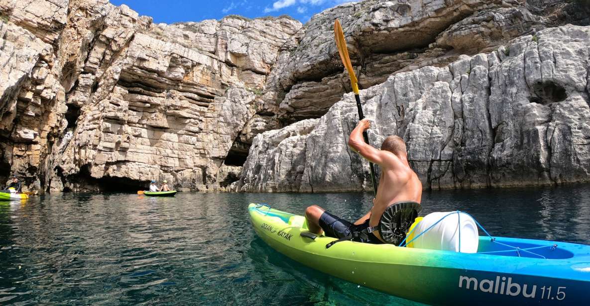 Pula: Sea Cave Kayak Tour With Snorkeling and Swimming - Key Points