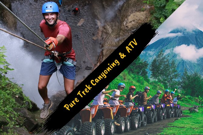 Pure Trek Canyoning and ATV Adventure in La Fortuna With Lunch - Key Points