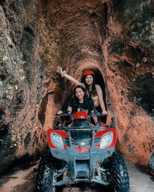 Quad Bike Bali Tunnel Waterfall With Rafting - Key Points