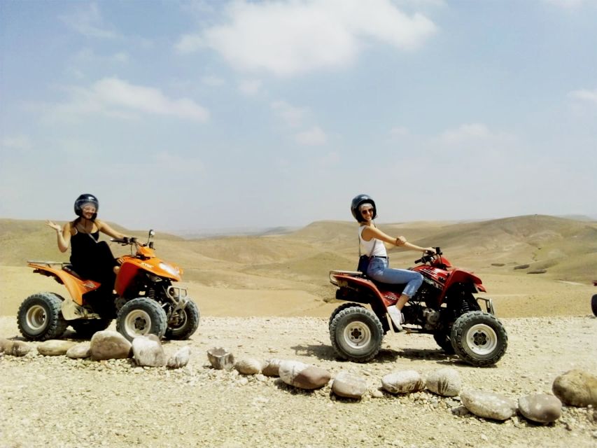Quad Bike & Camel Ride in Agafay With Dinner at Chouf L'Or - Key Points