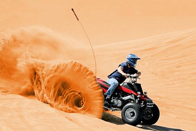 Quad Bike Self-drive & Camel Trekking Experience In Red Dunes Desert - Key Points