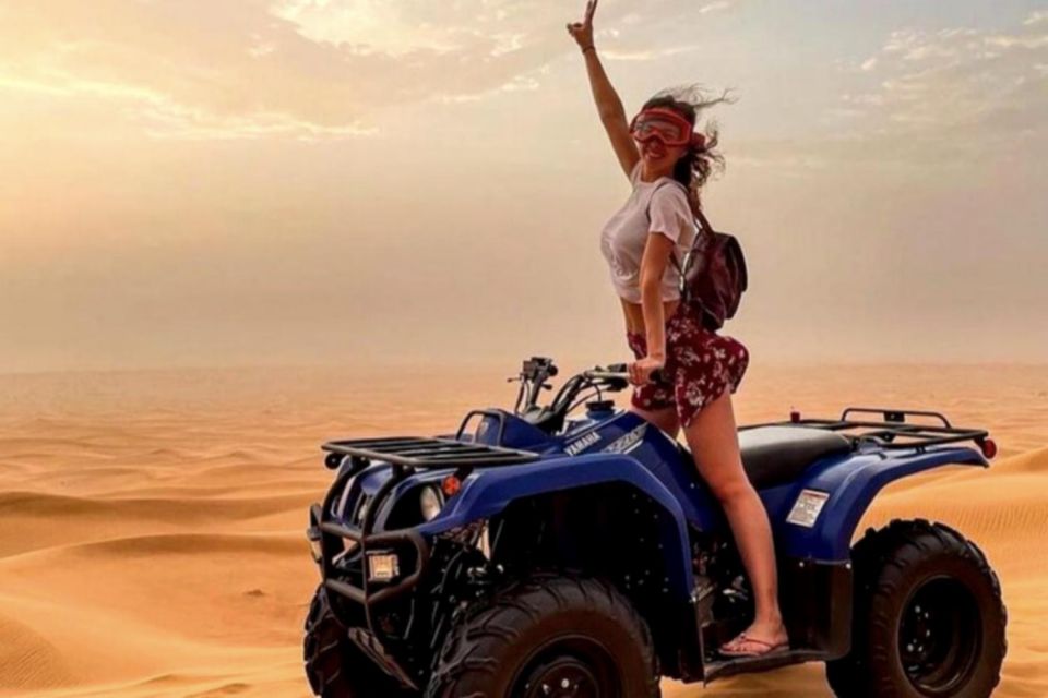 Quad Biking in Agafay Desert With Lunch & Camel Ride & Pool - Key Points