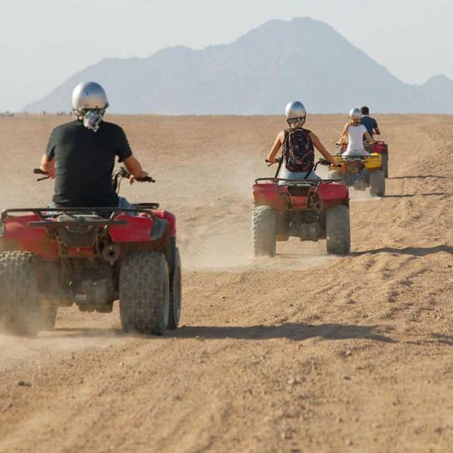 Quad Biking,In the Rocky Desert,Of Agafay,With,Dinner Show - Key Points