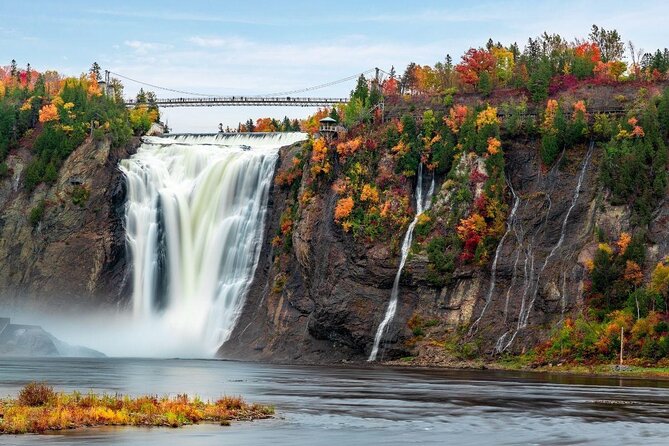 Quebec City to Montmorency Falls Bike Tour and Cable Car Ride - Key Points