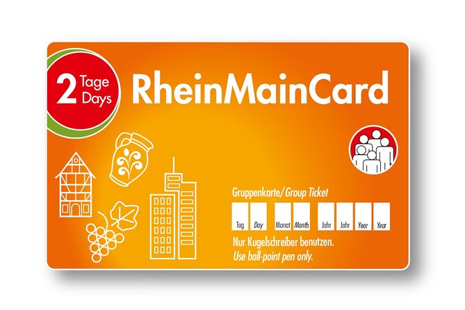 RheinMainCard 2 Days Group Ticket - Key Points