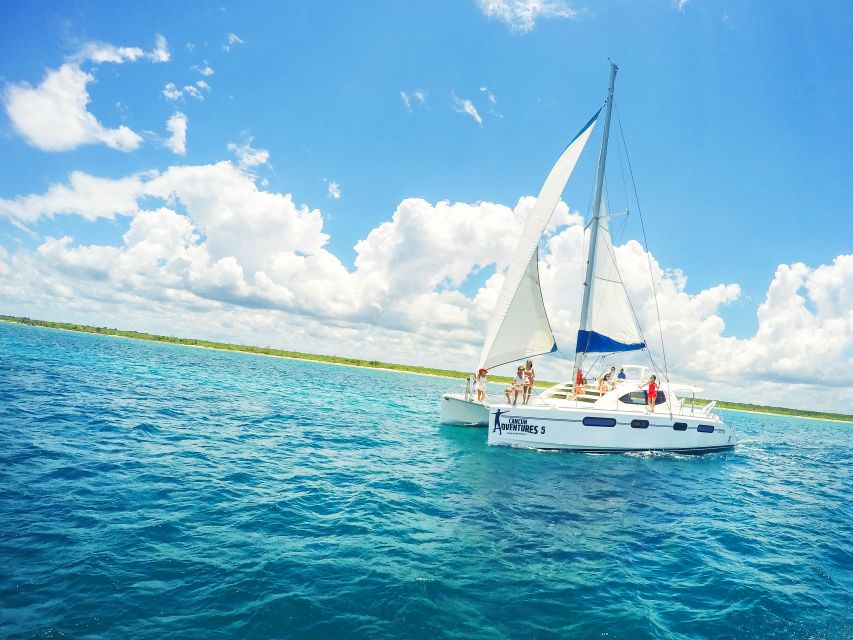 Riviera Maya: Luxury Catamaran Sailing Trip With Lunch - Key Points