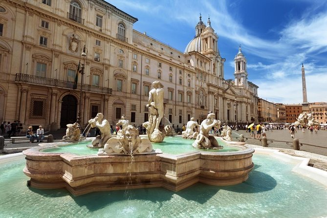 Rome City Walking Tour Spanish Steps Trevi Fountain Piazza Navona - Key Points