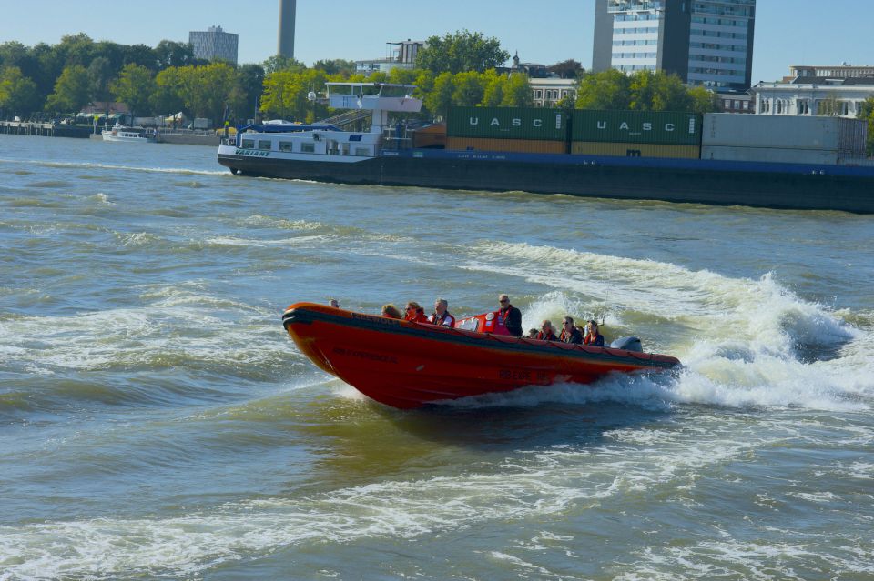 Rotterdam: Private Maas River Speedboat Cruise - Key Points