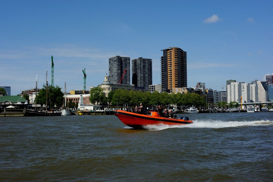 Rotterdam: RIB Speedboat Sightseeing Cruise - Key Points