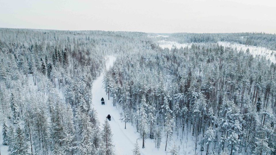 Rovaniemi: Ice Fishing & Snowmobile Safari Combo Day - Key Points