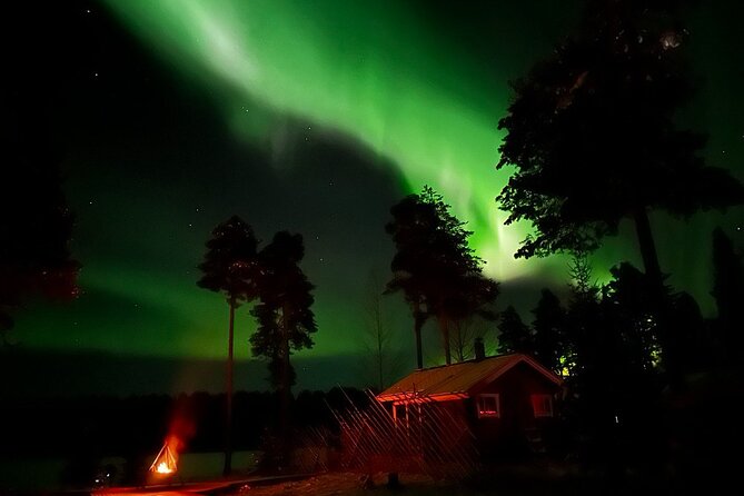 Rovaniemi Private Northern Lights Tour With Fireside Dinner (Mar ) - Key Points