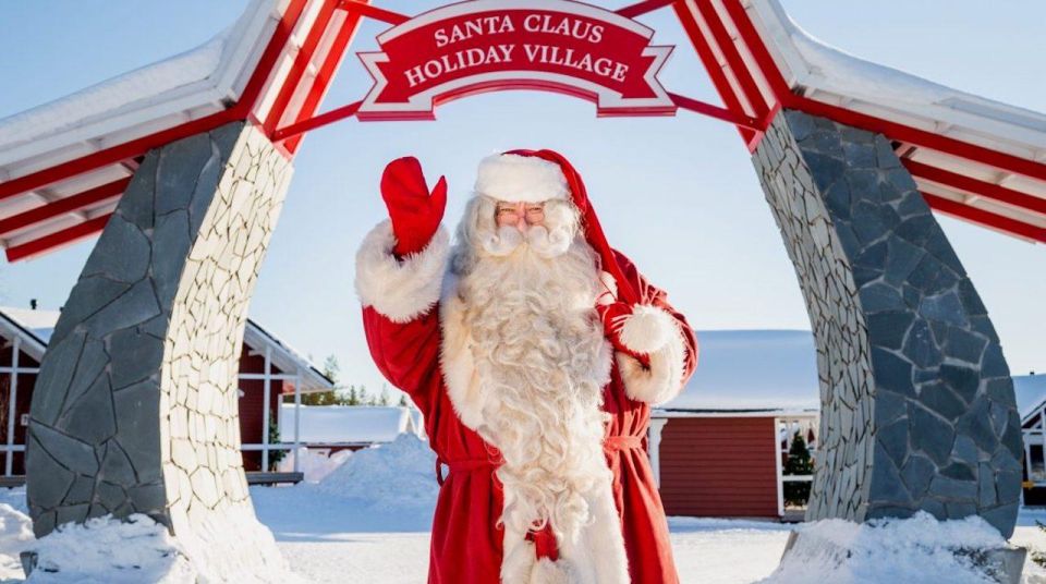 Rovaniemi: Santa Claus Village Tour Huskies & Reindeer Visit - Key Points