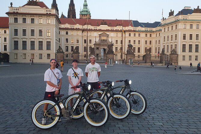 Royal Tour of Prague on a Retro E-Bike With a Live Guide - Key Points