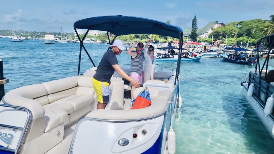 San Andres: Private Boat Trip With Tiki Bar & Rose Cay Stops - Key Points