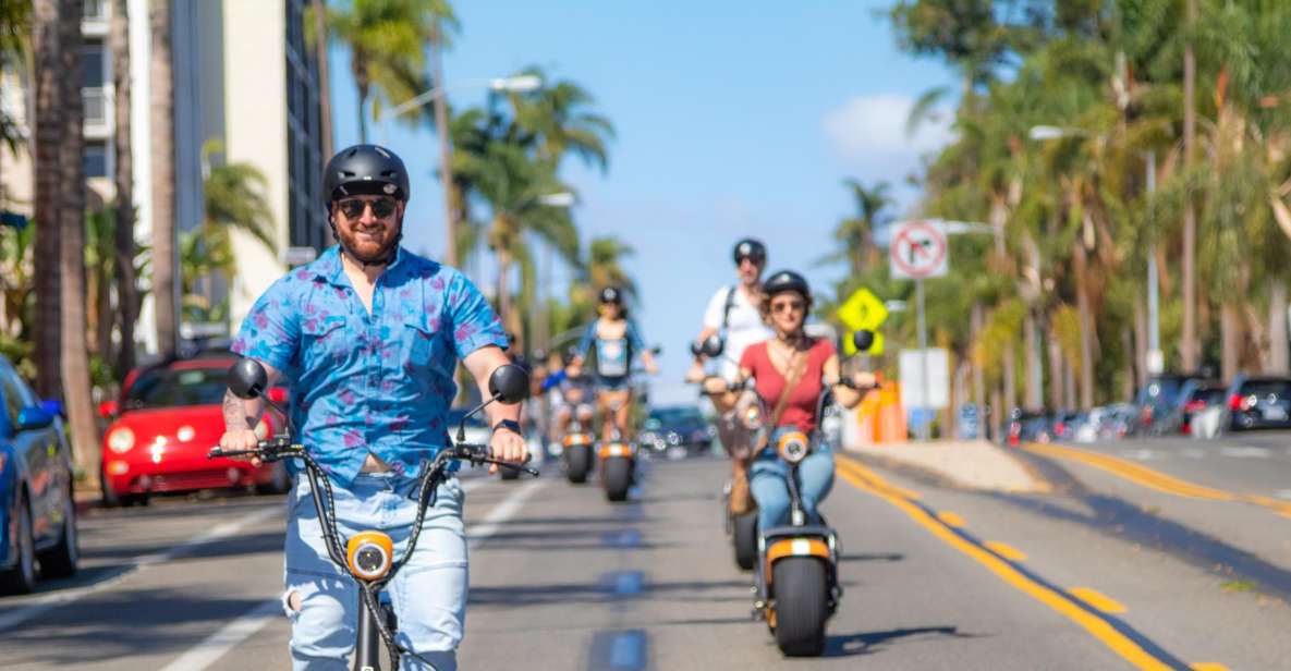 San Diego: Downtown and Gaslamp Loop Scooter Tour - Key Points