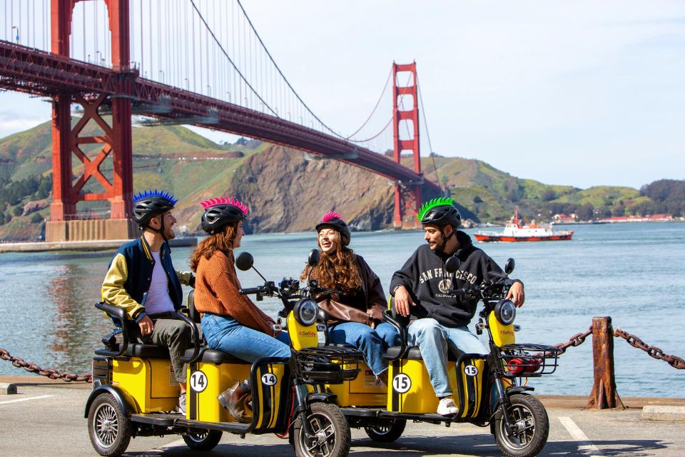 San Francisco: Electric Scooter Rental With GPS Storytelling - Key Points