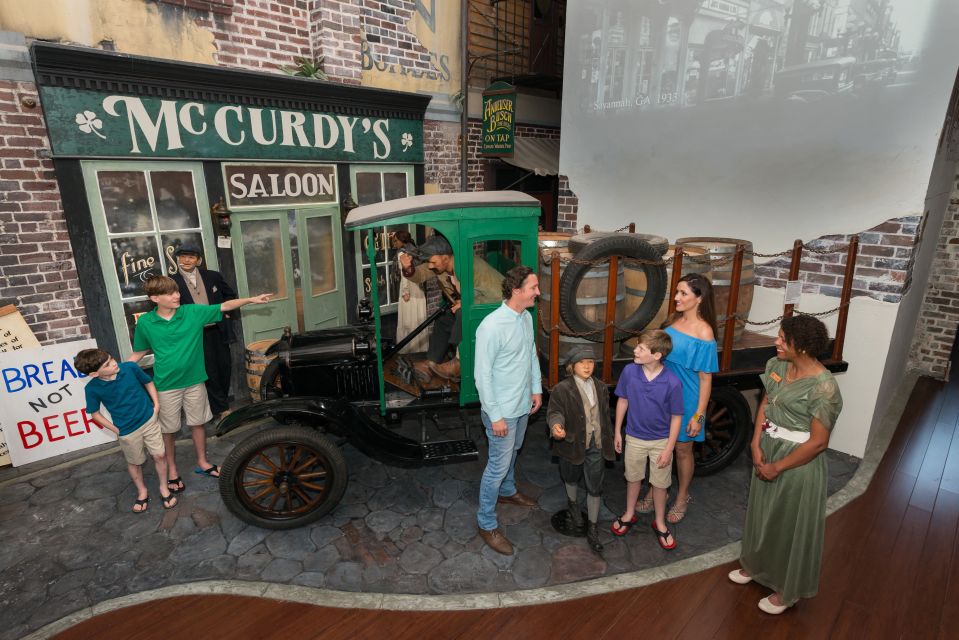 Savannah: American Prohibition Museum Ticket - Key Points