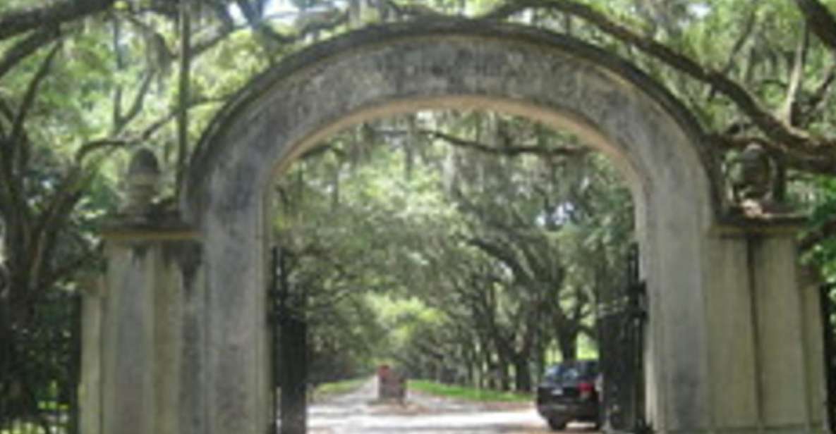 Savannah: Wormsloe Plantation and Bonaventure Cemetery Tour - Key Points