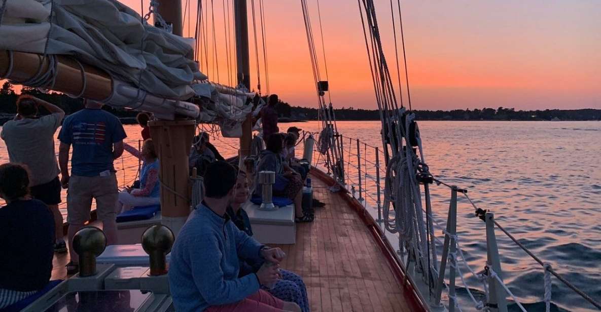 Schooner Apple Jack: 2 Hr Sunset Sail From Boothbay Harbor - Key Points
