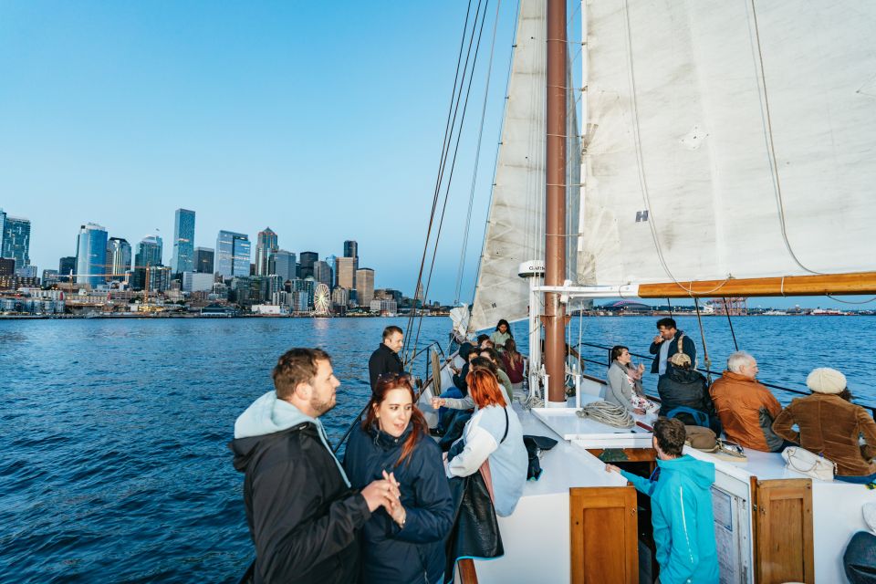 Seattle: Tall Sailboat Sunset Harbor Cruise - Key Points