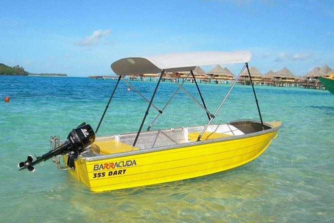 Self-drive Bora Bora Boat Rental - Key Points