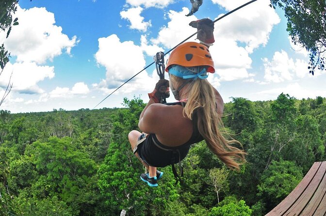 Selvatica Park Ziplines, Cenote, and ATV Tour From Cancun and Riviera Maya - Key Points