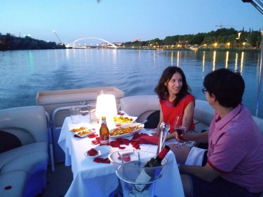Seville: Private River Cruise With Dinner and Drinks - Key Points