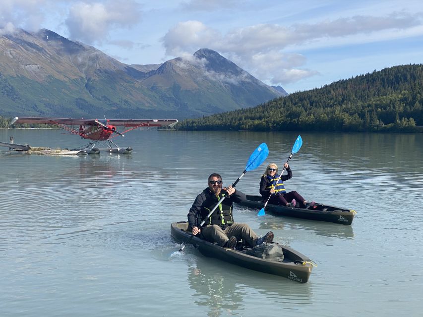 Seward Area Glacial Lake Kayaking Tour 1.5 Hr From Anchorage - Key Points