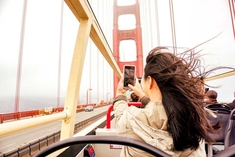 SF: 1-Day Hop-On Hop-Off Tour & Golden Gate Bay Cruise - Key Points