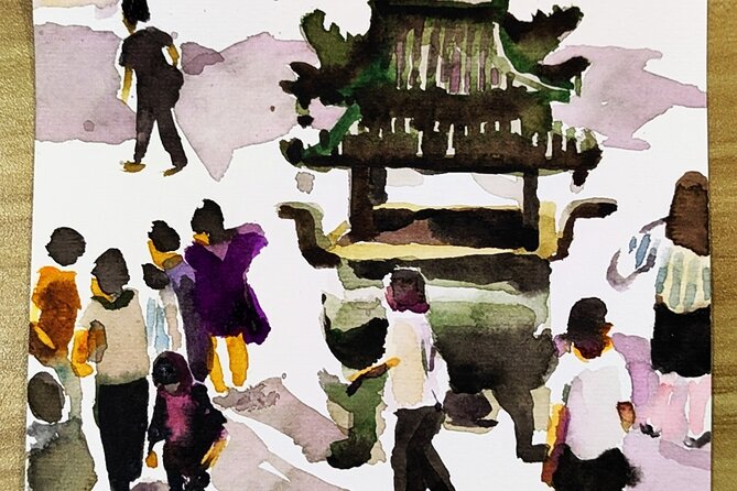 Shanghai Downtown Sketch Trip - Key Points