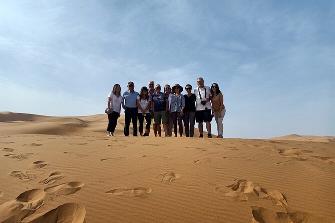 Shared Group Desert Tour Fez to Fez via Merzouga 2Days /1night - Key Points