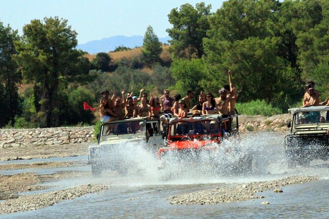 Side Jeep Safari Tour With Waterfall and Water Fights - Key Points