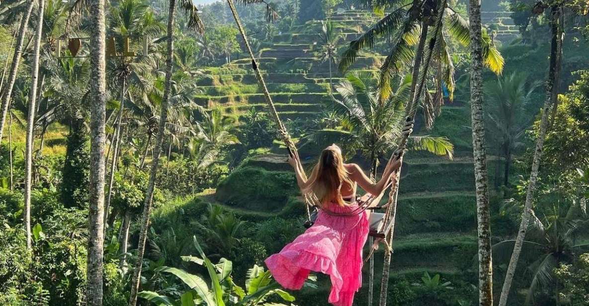 Sightseeing Ubud Monkey Forest, Rice Terrace and Waterfall - Key Points